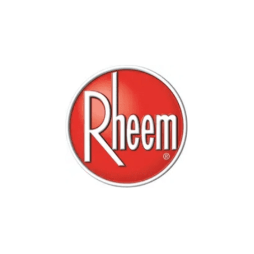 Rheem brand circular red logo