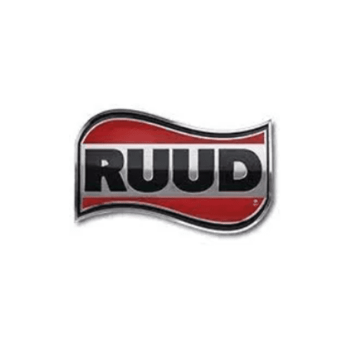 RUUD logo with wavy design