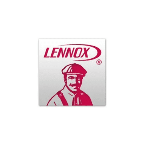 Lennox logo with man in cap